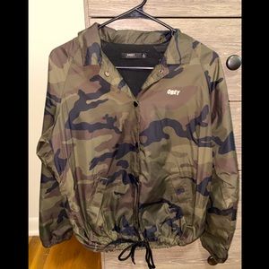 OBEY Camo Windbreaker